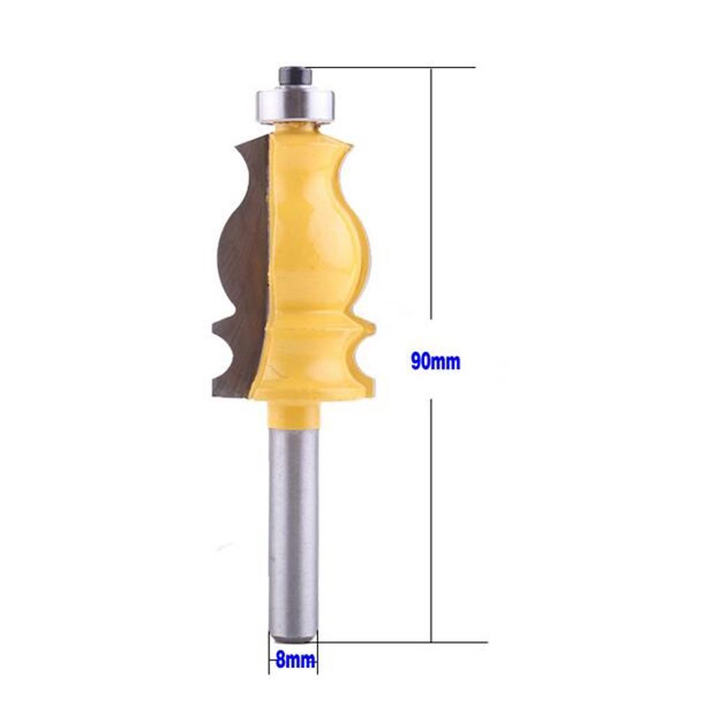 Woodworking Kickback - Ogee Kesici Karbür Ahşap İşleme Router
