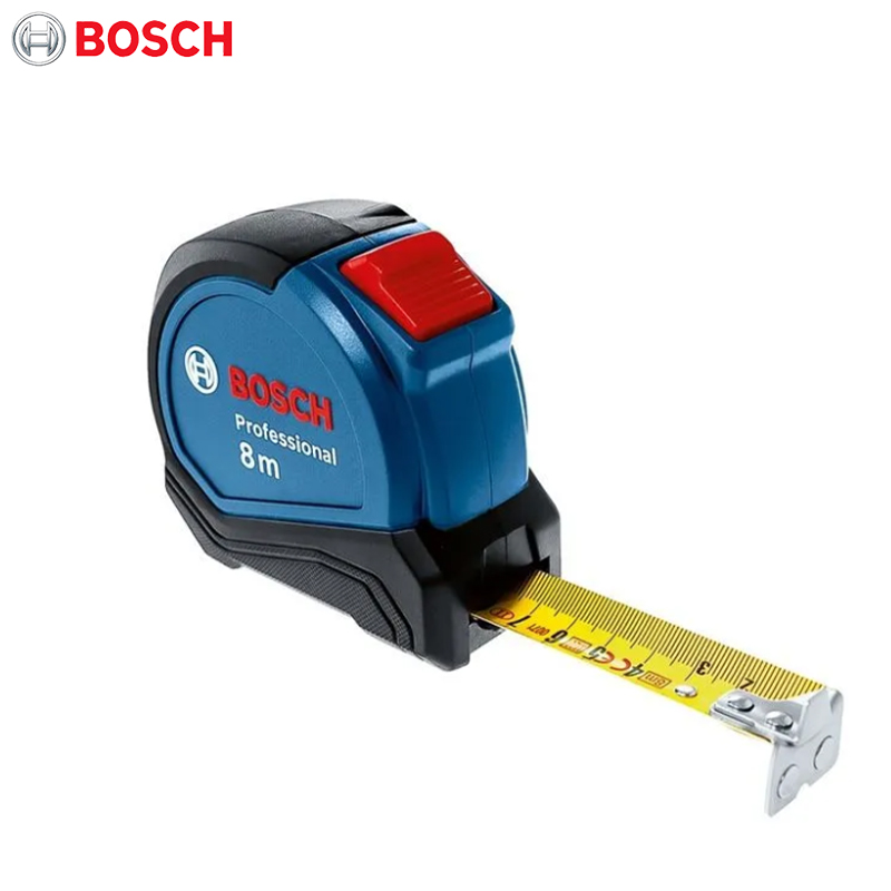 Woodworking Definition - Bosch 8M Manyetik Çelik Mezura Çift