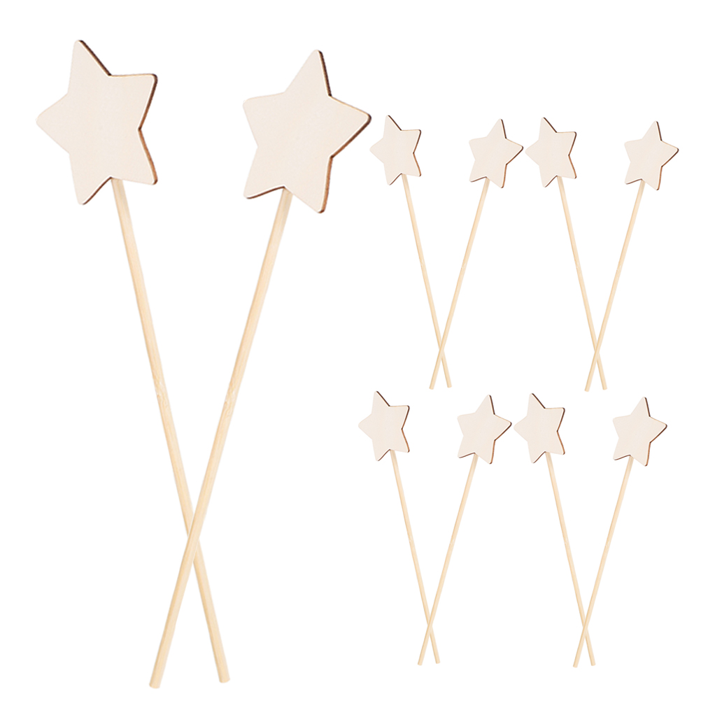 Woodworking Kits For Kids - 10'lu Değnek Prenses Peri Seti DIY