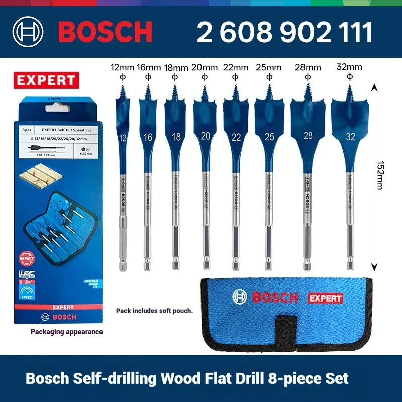 Woodworking Drill Bits - Bosch EXPERT Kendinden Kesimli Hızlı Kürek