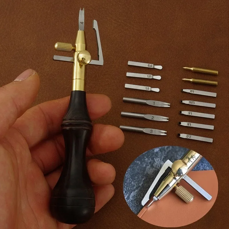 Woodworking Veneer Cutter - Ayarlanabilir çok fonksiyonlu kesici kafa deri