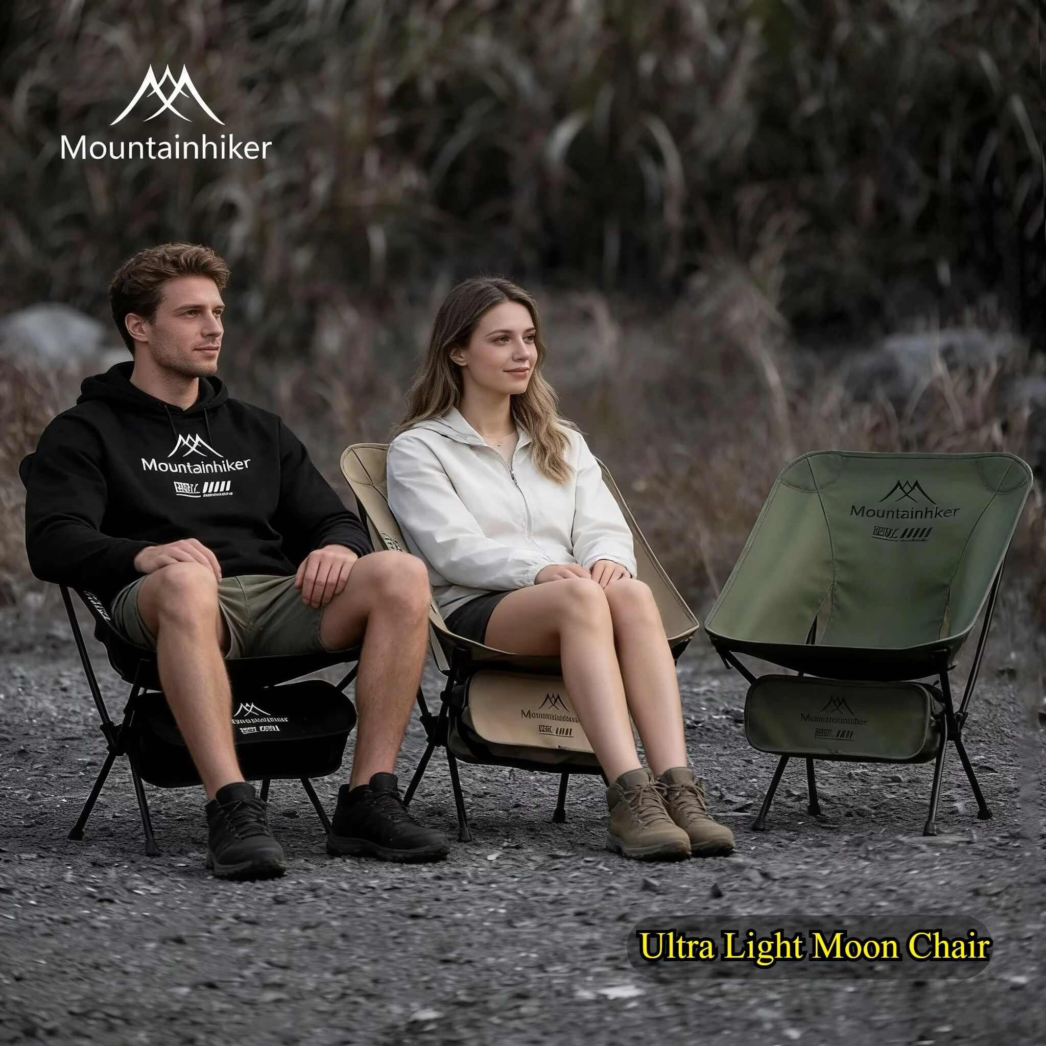 Woodworking Outdoor Furniture - MOUNTAINHIKER Yükseltme Ultra Hafif Ay Sandalyesi