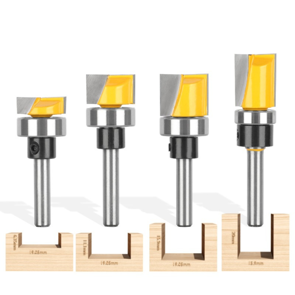1/4 İnç Saplı, Rulmanlı, Karbü - Woodworking Router Templates incelemesi ve fiyatı