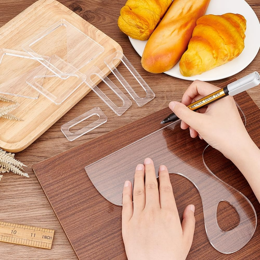 7 adet Şarküteri Şablonu Akril - Woodworking Router Templates incelemesi ve fiyatı