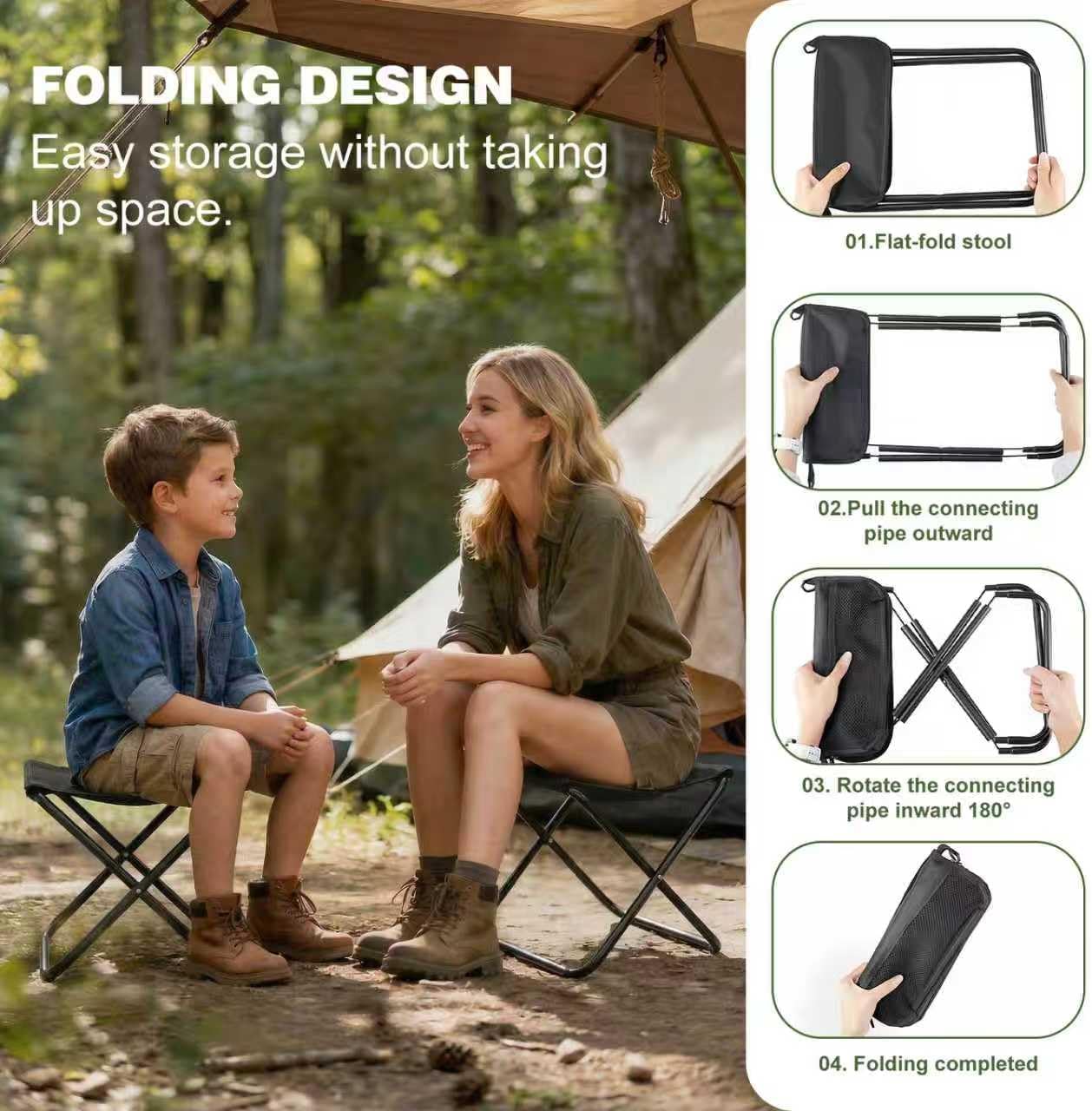 GMOX Kamp Taburesi Taşınabilir - Woodworking Outdoor Furniture incelemesi ve fiyatı