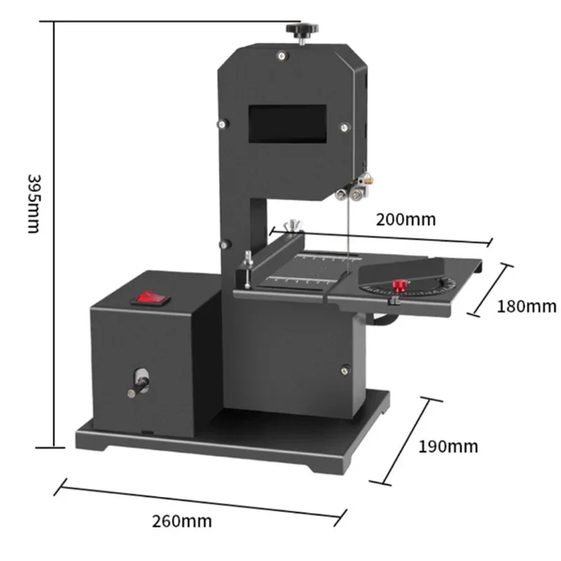 800W 1750RPM Ağaç İşleme Bantl - Woodworking Bandsaw incelemesi ve fiyatı