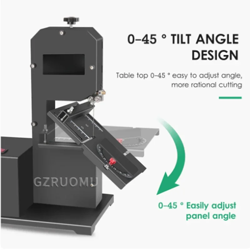 800W 1750RPM Ağaç İşleme Bantl - Woodworking Bandsaw incelemesi ve fiyatı