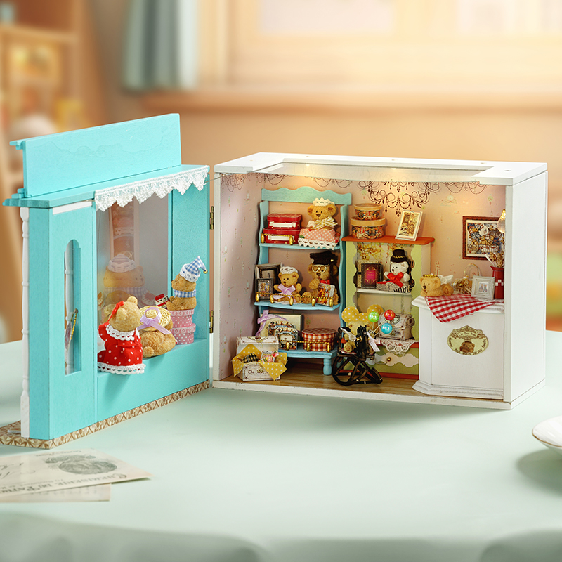 DIY ahşap bebek evleri ayı hik - Woodworking Kits For Kids incelemesi ve fiyatı
