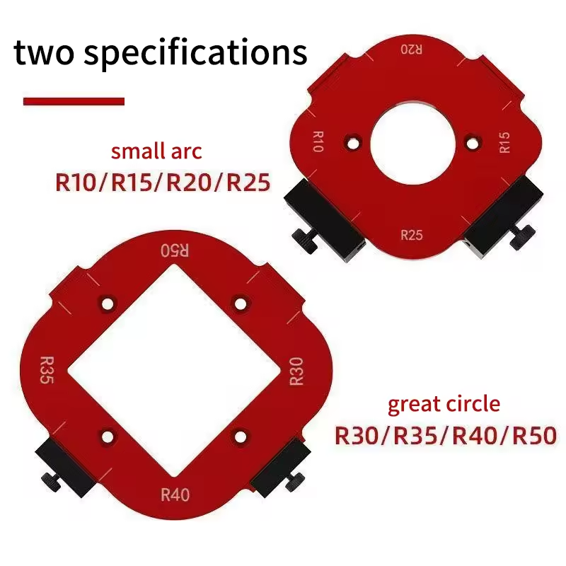 2 Adet Alüminyum Alaşımlı Rady - Woodworking Router Templates incelemesi ve fiyatı