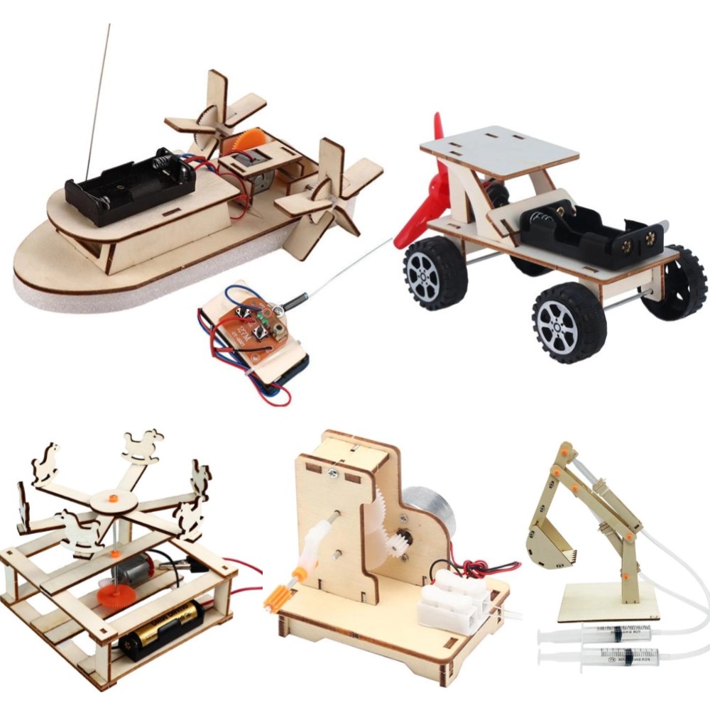 DIY tekne modeli bilim oyuncak - Woodworking Kits For Kids incelemesi ve fiyatı