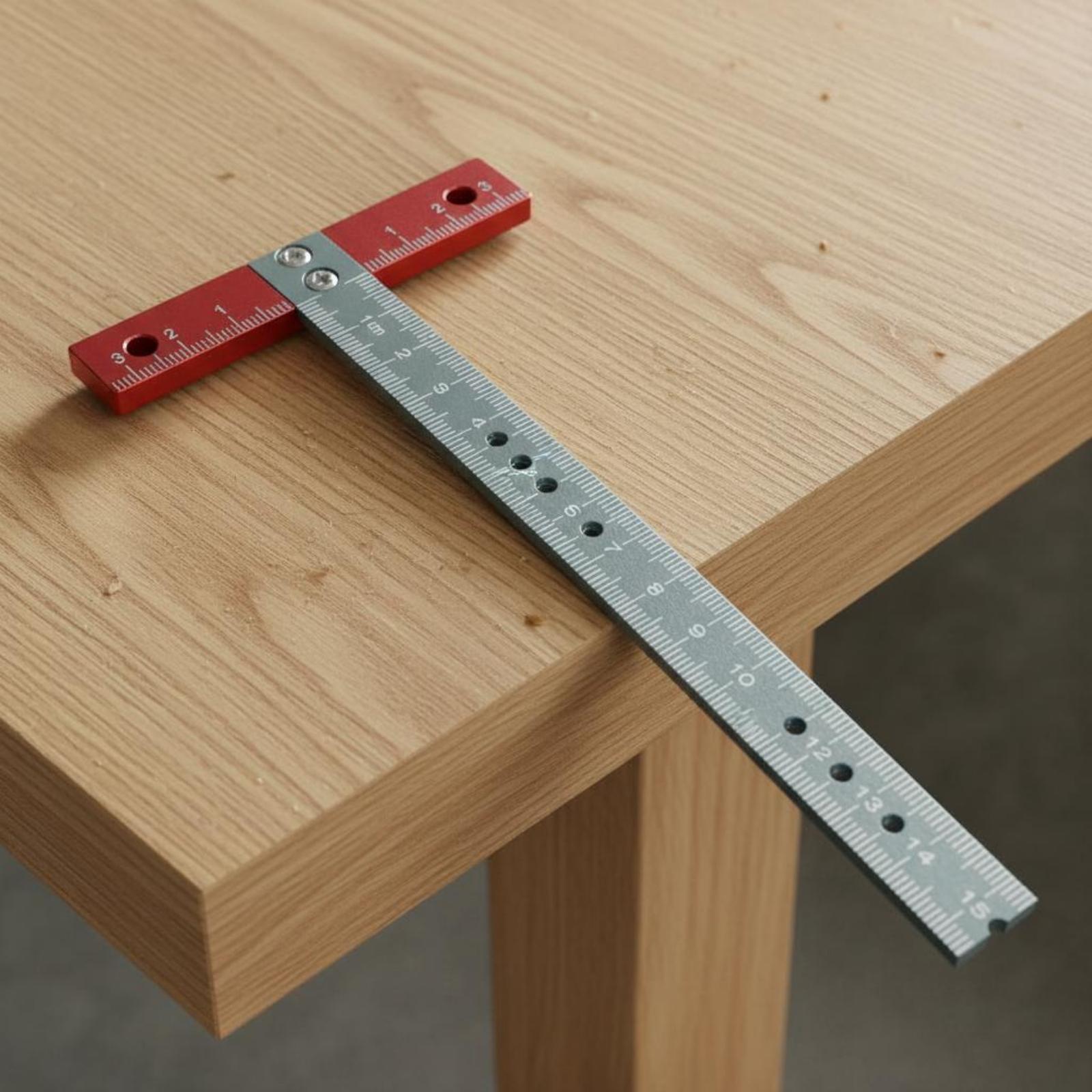 T Şeklindeki Cetvel, Doğru İşa - Woodworking Workshop Layout incelemesi ve fiyatı