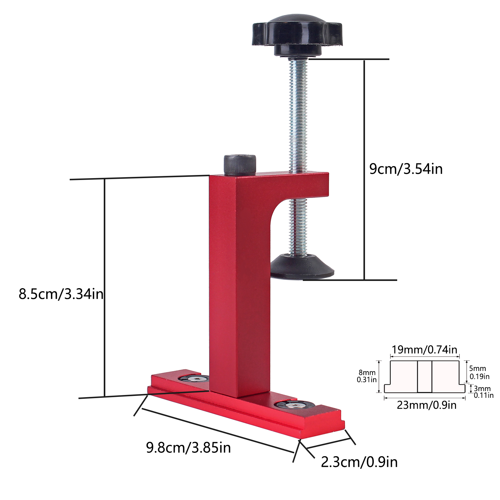 1 adet için 30/45 tipi t-track - Woodworking Bandsaw incelemesi ve fiyatı