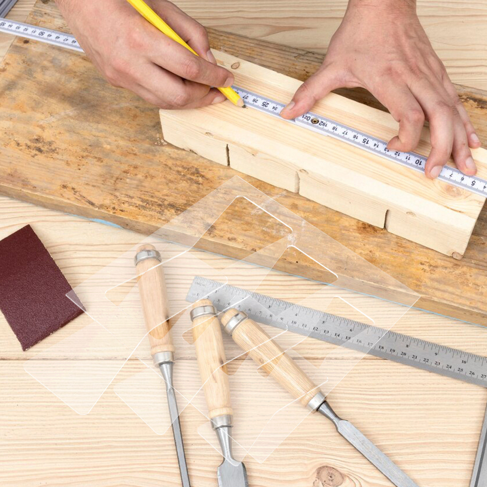 2 adet Akrilik Ağaç İşleme Şab - Woodworking Router Templates incelemesi ve fiyatı
