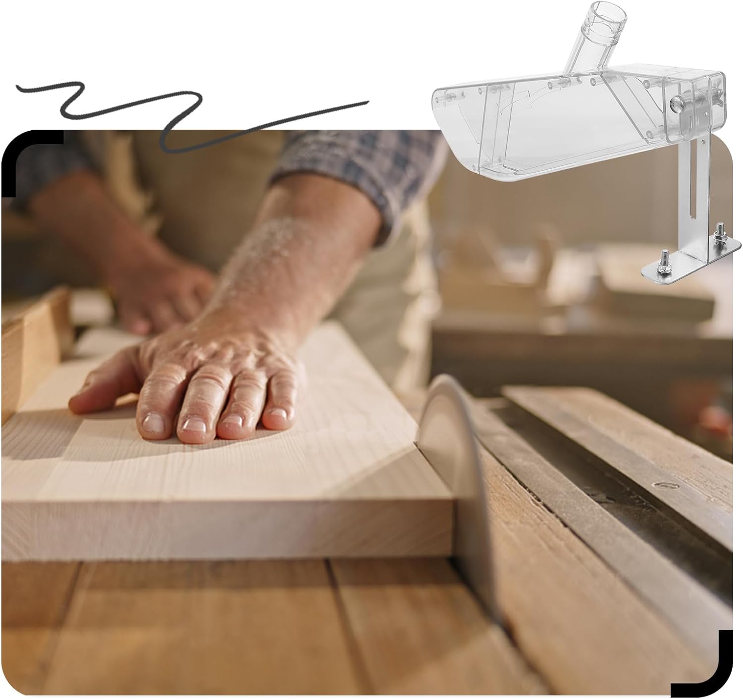 Ağaç İşleme Masa Testeresi Kor - Woodworking Dust Collection incelemesi ve fiyatı